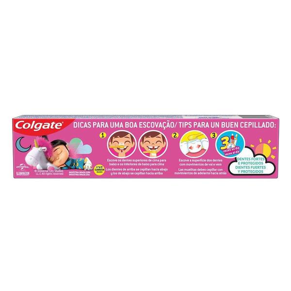 Imagem de Kit 6 Creme Dental Infantil Colgate Smiles Agnes 60g