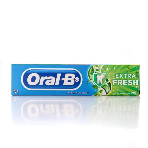 Imagem de Kit 6 Creme Dental Oral-B Extra Fresh Menta 70g Cada