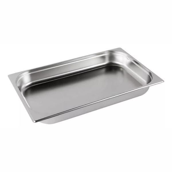 Imagem de Kit 6 Cubas Gastronômicas Inox para Buffet GN 1/1X65MM Sebem