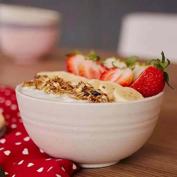 Imagem de Kit 6 Cumbucas Bowl de Bambu Sortido 15x7cm Lyor Sobremesa Cereais Frutas Petiscos