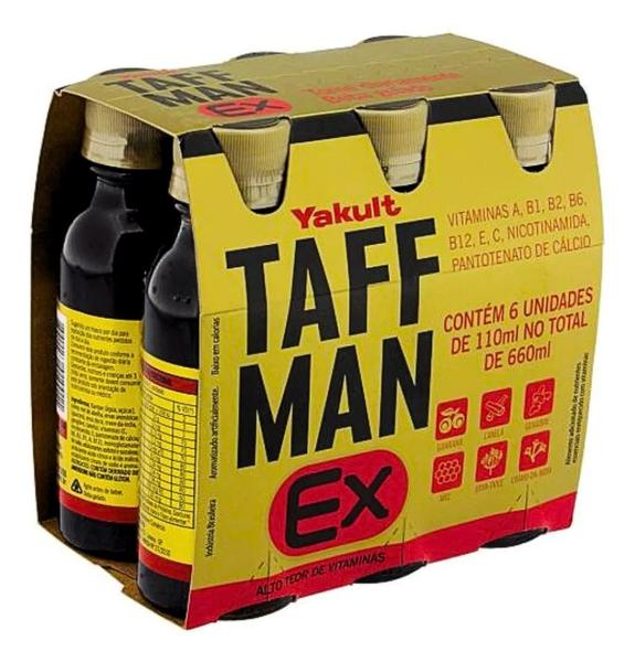 Imagem de Kit 6 Cx/Fechadas Taffman Ex Suplemento Vitaminas 110ml