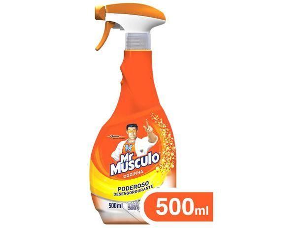 Imagem de Kit 6 Desengordurantes Mr Músculo Laranja 500ml 10x Ação