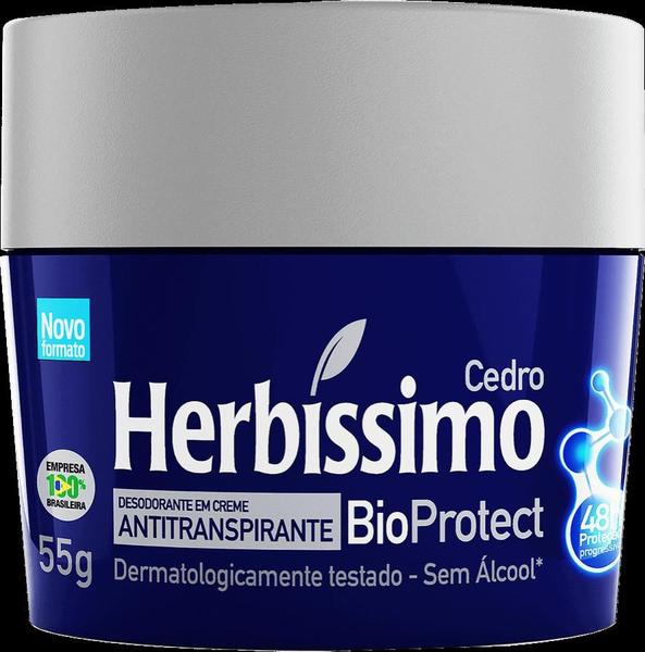 Imagem de Kit 6 desodorante creme herbissimo 55gr a escolher