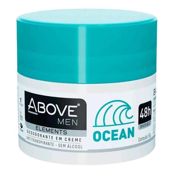 Imagem de Kit 6 Desodorante em Creme Above Men Ocean 50g