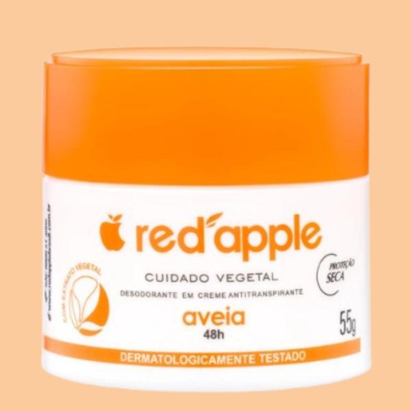 Imagem de Kit 6 Desodorante Em Creme Aveia 55G - Red Apple