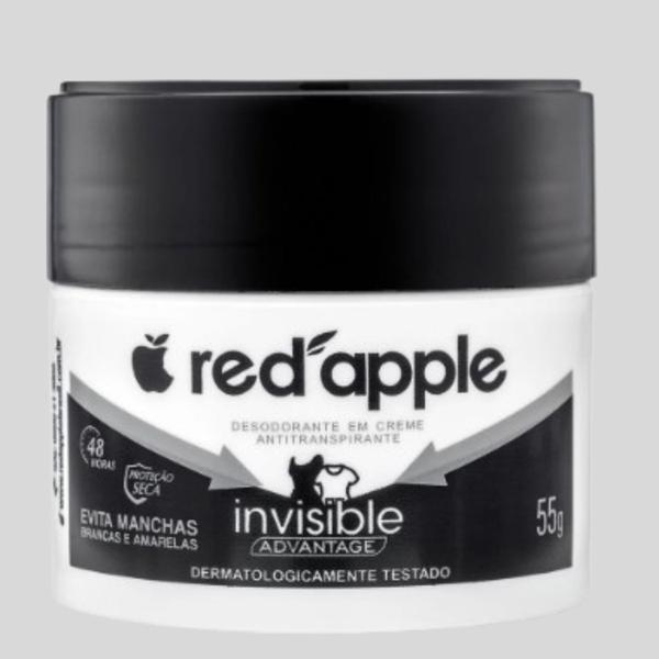 Imagem de Kit 6 Desodorante Em Creme Invisible 55G - Red Apple