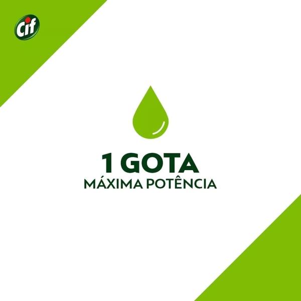 Imagem de Kit 6 Detergente Cif Erva-doce Líquido 420ml Atacado