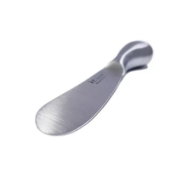 Imagem de Kit 6 Espatula De Aço Inox Para Pasta Manteiga Creme 13,5Cm