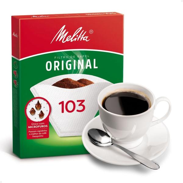 Imagem de Kit 6 Filtro de Café Melitta Original 103