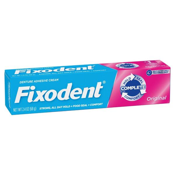 Imagem de Kit 6 Fixadores de Dentadura Fixodent 68g  The Procter