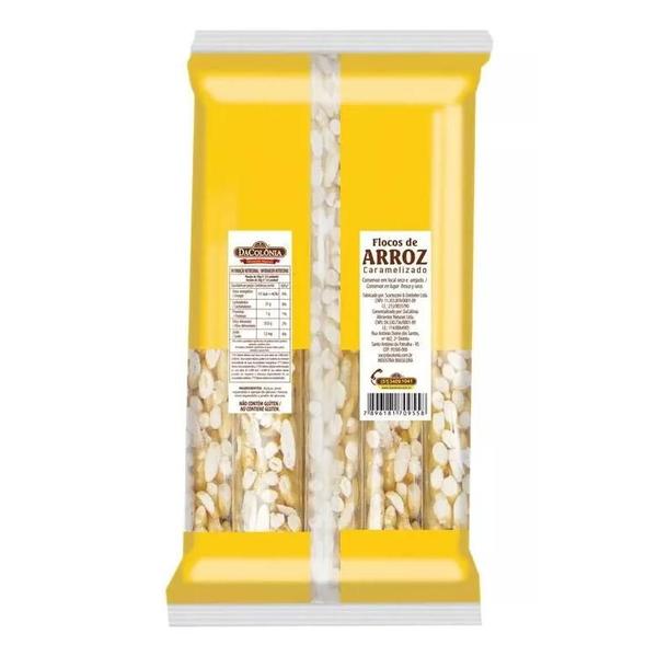 Imagem de Kit 6 Flocos De Arroz Caramelizado Dacolônia 100g