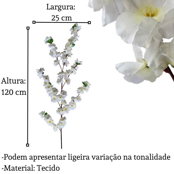 Kit 6 Flores Sakura Artificiais Ótima Opção para Transformar Ambientes no estilo faça você mesmo DIY - DE2023 - Flores Artificiais.Net Imagem de Kit 6 Flores Sakura Artificiais Ótima Opção para Transformar Ambientes no estilo faça você mesmo DIY - DE2023