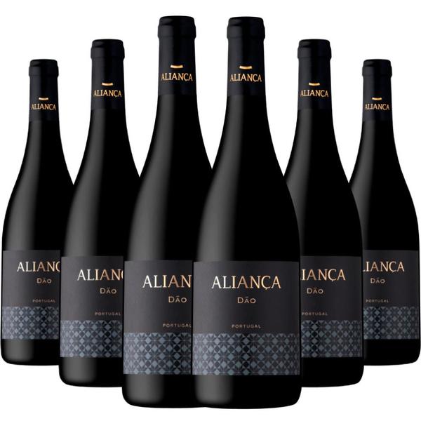 Kit 6 Garrafas Vinho Aliança Dão - Kit Divvino Kit 6 Garrafas Vinho Aliança Dão - Kit Divvino