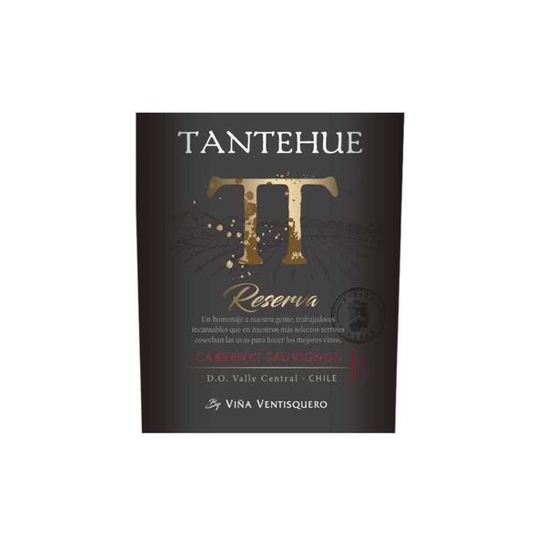 Imagem de Kit 6 Garrafas Vinho Tinto Tantehue Reserva Cabernet Sauvignon 750ml