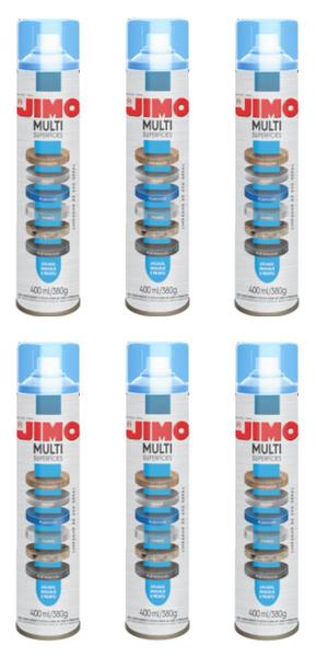 Imagem de Kit 6 Jimo Multi Superficies 400ml Metal Plastico Eletronicos