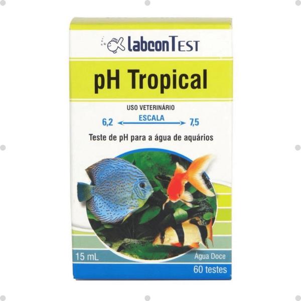 Imagem de Kit 6 Labcon PH Tropical 15ml + 6Labcon Amônia Água Doce + 6Labcon Nitrito