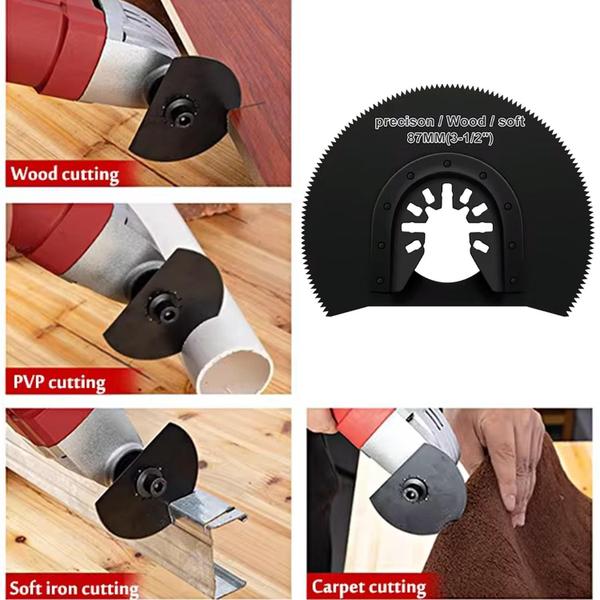 Kit 6 Lâmina Para Serra Oscilante Multiferramenta Multicorte - Dremax Imagem de Kit 6 Lâmina Para Serra Oscilante Multiferramenta Multicorte