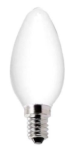 Imagem de kit 6 Lâmpada Incandescente  Vela Leitosa 40w E14 127V 3000k