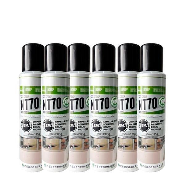 Imagem de Kit 6 Latas Nt70 Metais 150 Ml Nano4You