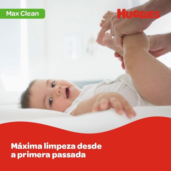 Imagem de Kit 6 - Lenço Umedecido Huggies Max Clean 48 Un