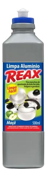 Kit 6 Limpa Alumínio Reax Maçã Verde 500 Ml Atacado Barato Imagem de Kit 6 Limpa Alumínio Reax Maçã Verde 500 Ml Atacado Barato
