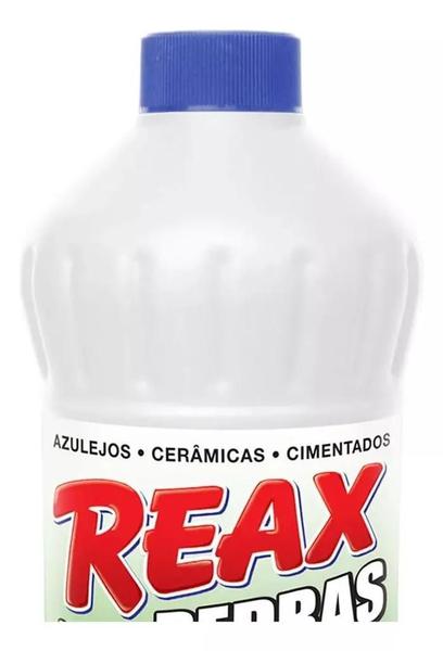 Imagem de Kit 6 Limpa Pedras Reax Remove Sujeiras Incrustadas Limo 6 L