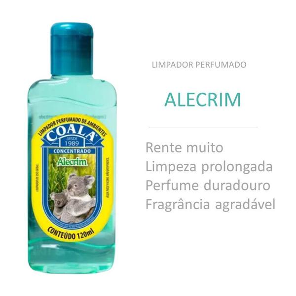 Imagem de Kit 6 Limpador Concentrado Perfumado de Ambientes Alecrim Coala 120ml