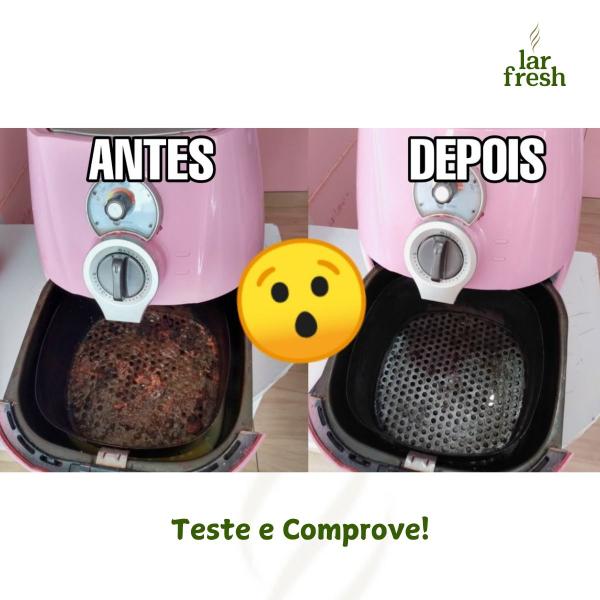 Imagem de Kit 6 Limpador Desngordurante Limpa Air Fryer Grelhas 1l Lar Fresh