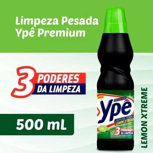 Imagem de Kit 6 Limpador Limpeza Pesada Ypê Premium 1L Perfumado