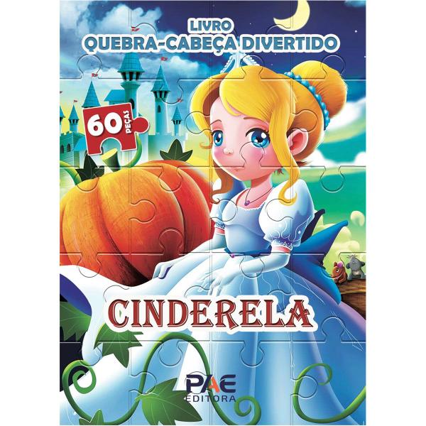 Imagem de Kit 6 Livros Quebra-Cabeças Contos de Fadas Princesas Chapeuzinho Vermelho Cinderela A Pequena Serei - PAE Editora