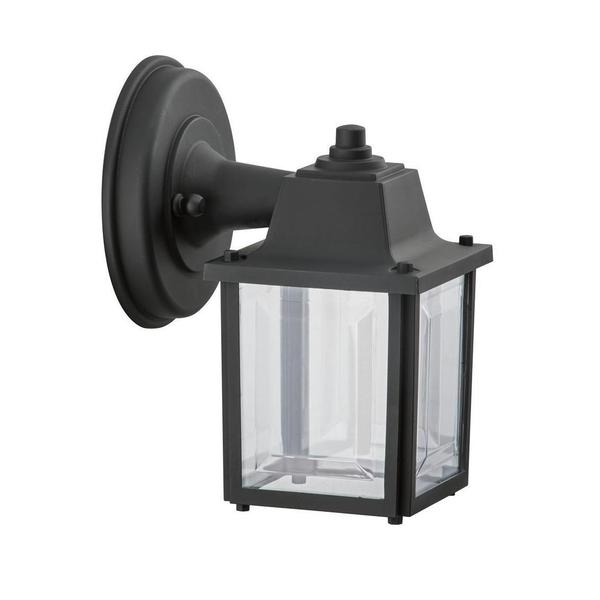 Imagem de Kit 6 Luminaria Externo Industrial Preto Alz17+Lampada Ali48