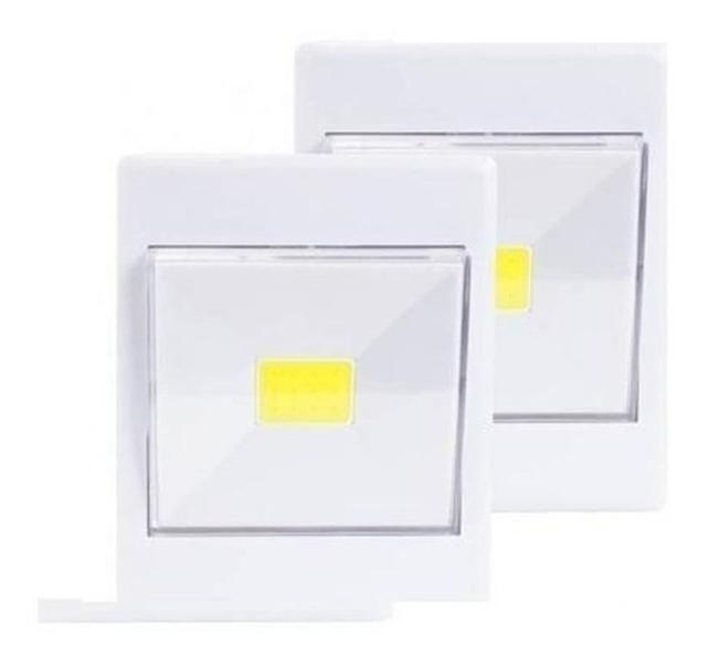 Imagem de KIT 6 Luminária Led 3w Switch Light Luz Emergência