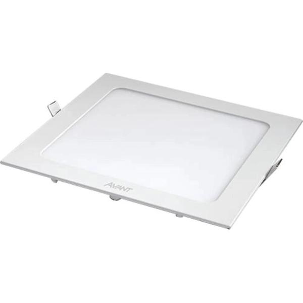 Imagem de Kit 6 Luminaria Led Emb Quadrada 12W Biv 17cm Avant