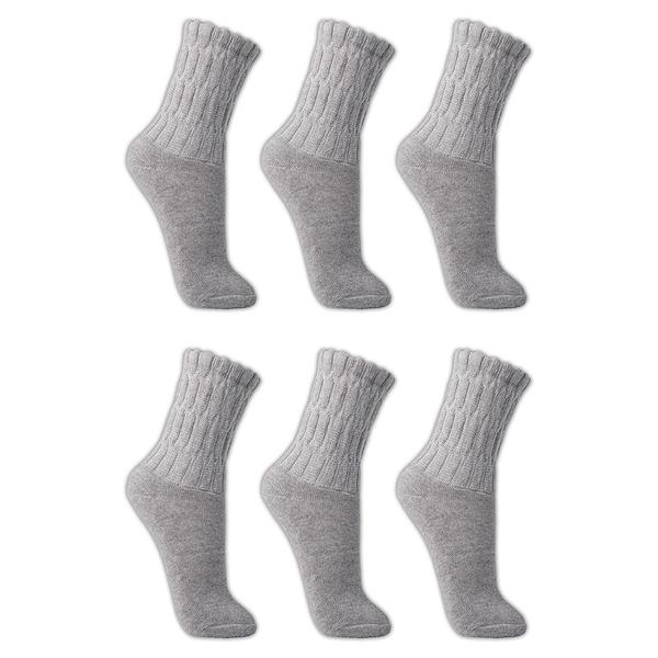 Kit 6 Meias Lupo Feminina Soquete Cano Longo 04810-106 Imagem de Kit 6 Meias Lupo Feminina Soquete Cano Longo 04810-106