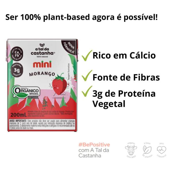 Imagem de Kit 6 Mini Bebida de Castanha de Caju 200ml A Tal da Castanha