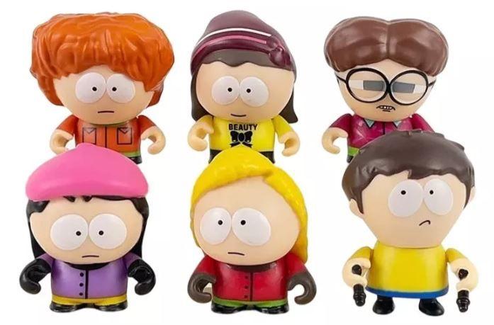 Imagem de Kit 6 miniaturas south park desenho wendy jimmy coleção 6cm