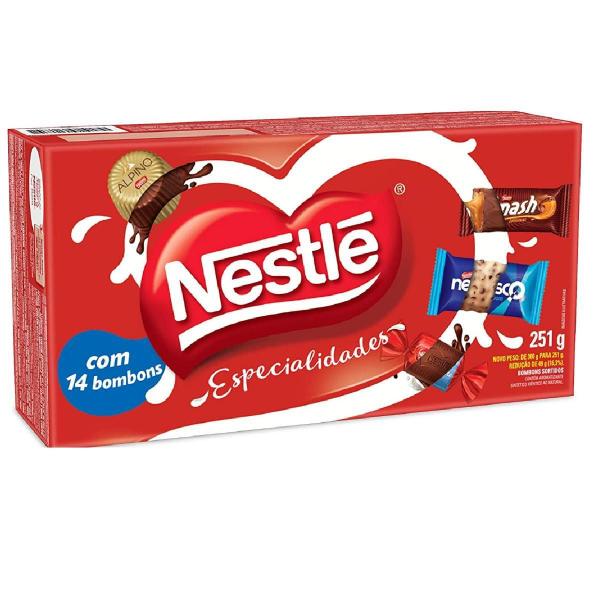 Imagem de Kit 6 Nestle Bombons 251Gr Espec. Cx