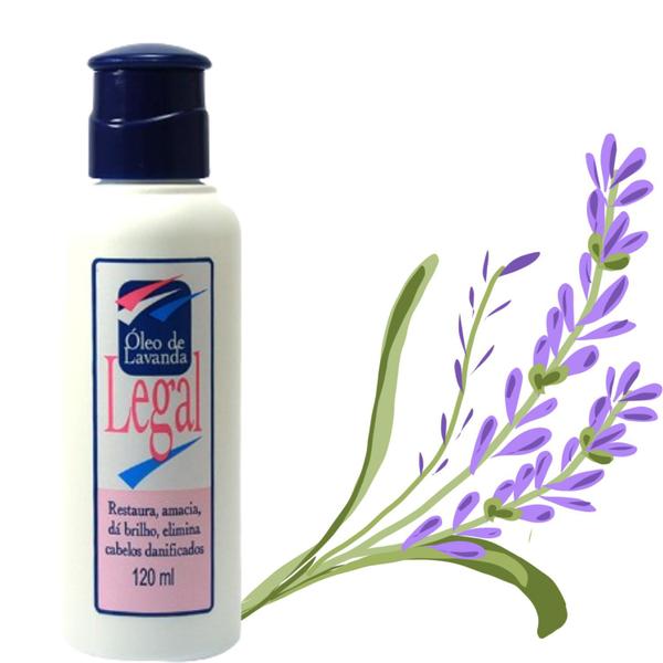 Imagem de Kit 6 Óleo De Lavanda Cabelos Danificados 120Ml - Pepilon