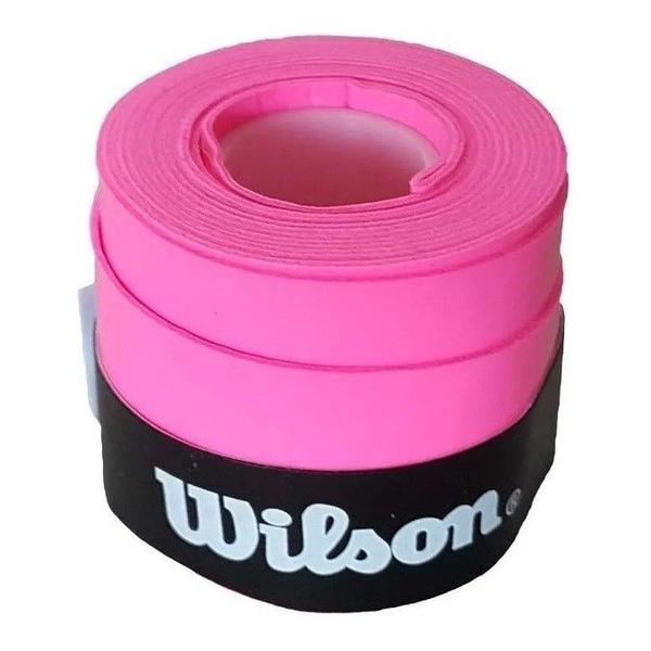 Imagem de Kit 6 Overgrip Wilson Ultra Confort Pegajoso Varias Cores