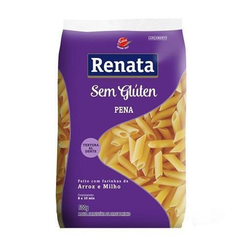 Kit 6 Pacotes De Macarrão Pena Renata Sem Gluten 500G Imagem de Kit 6 Pacotes De Macarrão Pena Renata Sem Gluten 500G