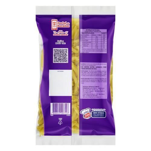 Kit 6 Pacotes De Macarrão Pena Renata Sem Gluten 500G Imagem de Kit 6 Pacotes De Macarrão Pena Renata Sem Gluten 500G