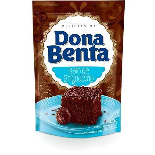Kit 6 Pacotes Mistura De Bolo De Brigadeiro Dona Benta 400G Imagem de Kit 6 Pacotes Mistura De Bolo De Brigadeiro Dona Benta 400G