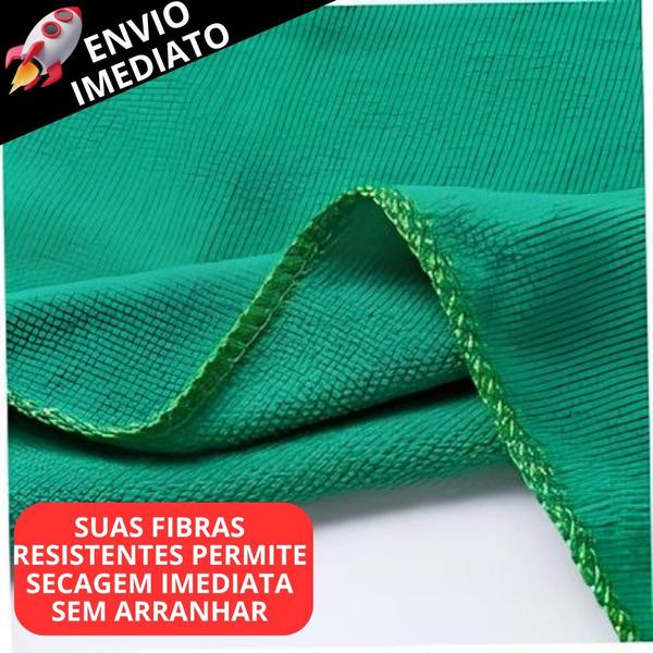 Imagem de Kit 6 Pano Flanela 30X30CM Toalha Microfibra Limpeza Carro Vidros Cozinha Limpeza Geral Multiuso