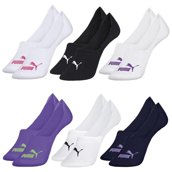 Kit 6 Pares de Meias Puma Sapatilha Invisível Feminina Imagem de Kit 6 Pares de Meias Puma Sapatilha Invisível Feminina
