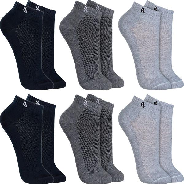 Kit 6 Pares Meias Lupo Original Algodão Masculina Feminina Cano Curto Baixo Soquete Atacad...