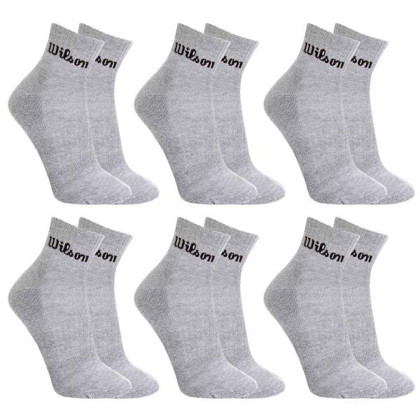 Kit 6 Pares Meias Wilson Cano Médio Masculino Adulto Kit 6 Pares Meias Wilson Cano Médio Masculino Adulto