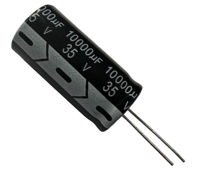 Imagem de KIT 6 PÇS - CAPACITOR ELETROLITICO 10000X35V - 105º GRAUS