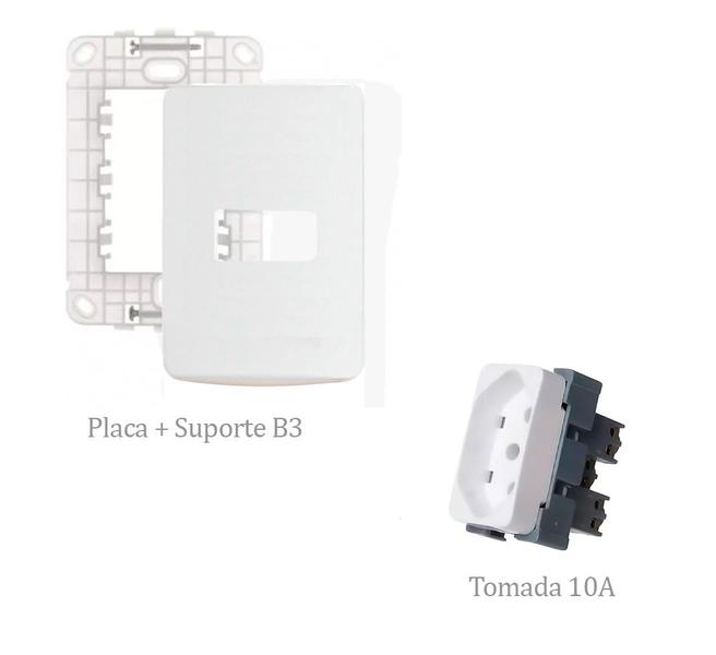 Imagem de Kit 6 Peças Tomadas 10a Casa Completa Margirius B3