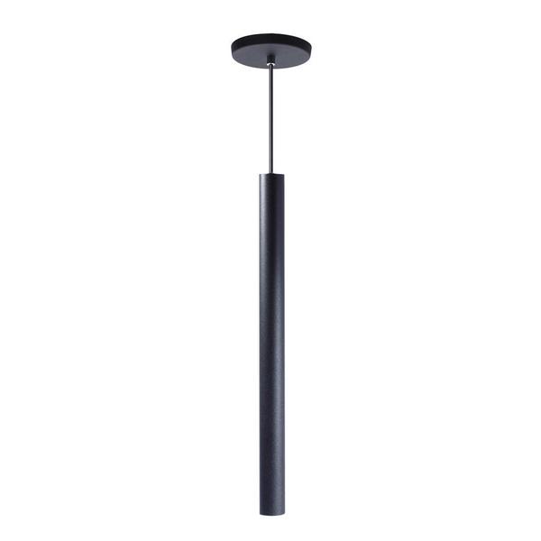 Imagem de Kit 6 Pendente Tubo Preto 50 Cm + Lâmpada LED Branco Neutro