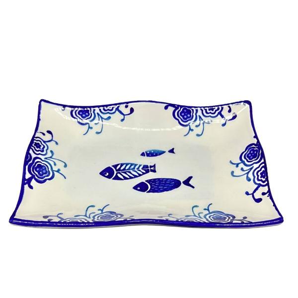 Kit 6 Petisqueiras Bowl Pequena Travessa Oceano Peixe 200ml - Gici Casa Imagem de Kit 6 Petisqueiras Bowl Pequena Travessa Oceano Peixe 200ml